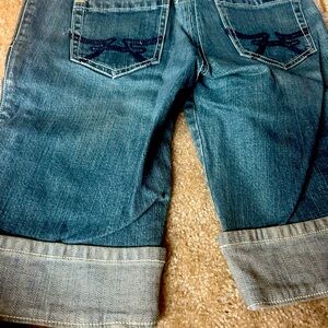 Cute crop 7 seven jeans 25 sz